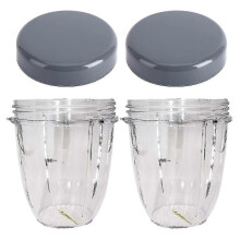 Gäller för koppbyte för Nutribullet Blender 18oz kopp (2pack)