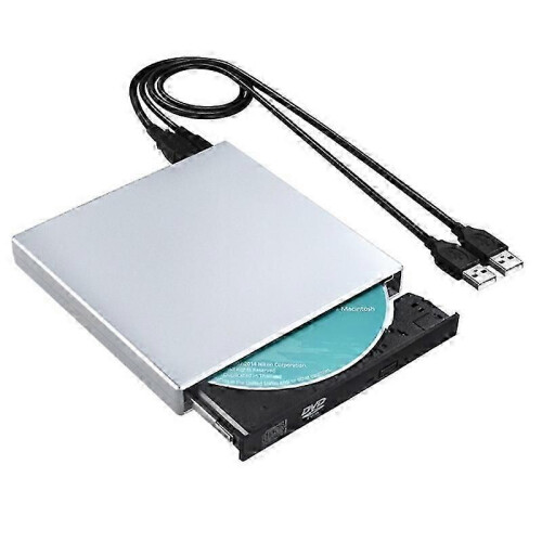 USB External CD-RW Burner DVD/CD Reader Player Optical Drive suitable for Laptop Computer JIKAIX