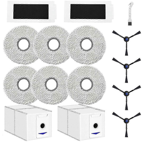 suitable for Replacement Part Accessory Set for ECOVACS DEEBOT T30 Pro Omni Robot Vacuum Cleaner:Wipes