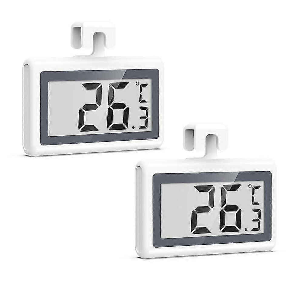 suitable for Fridge Freezer Thermometer, Digital Refrigerator Thermometer,with LCD Display, C/F Switch,for