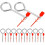 10pcs Fire Extinguisher Pull Pins Fire Equipment Replacement Pin Lock Pins Fire Extinguisher AccessoriesAM 1