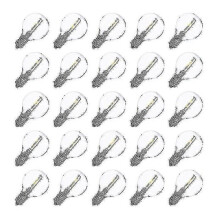 25st Led G40 E14 ersättningslampor 0,6w 2700k Led Filament LightAM