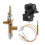 Gäller för gas uteplatsvärmare Kontrollventil Termoelement Sensor Dump Switch Knop Propan Fire Pit Control 2