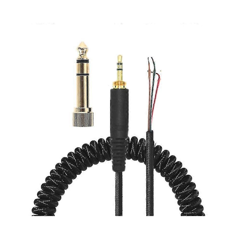 Spring Coiled Repair Dj Cord Cable Replacement For Ath-m50 Ath-m50s Mdr-7506 7509 V6 V600 V700 V900-image-OPC-PHN877H-NEW