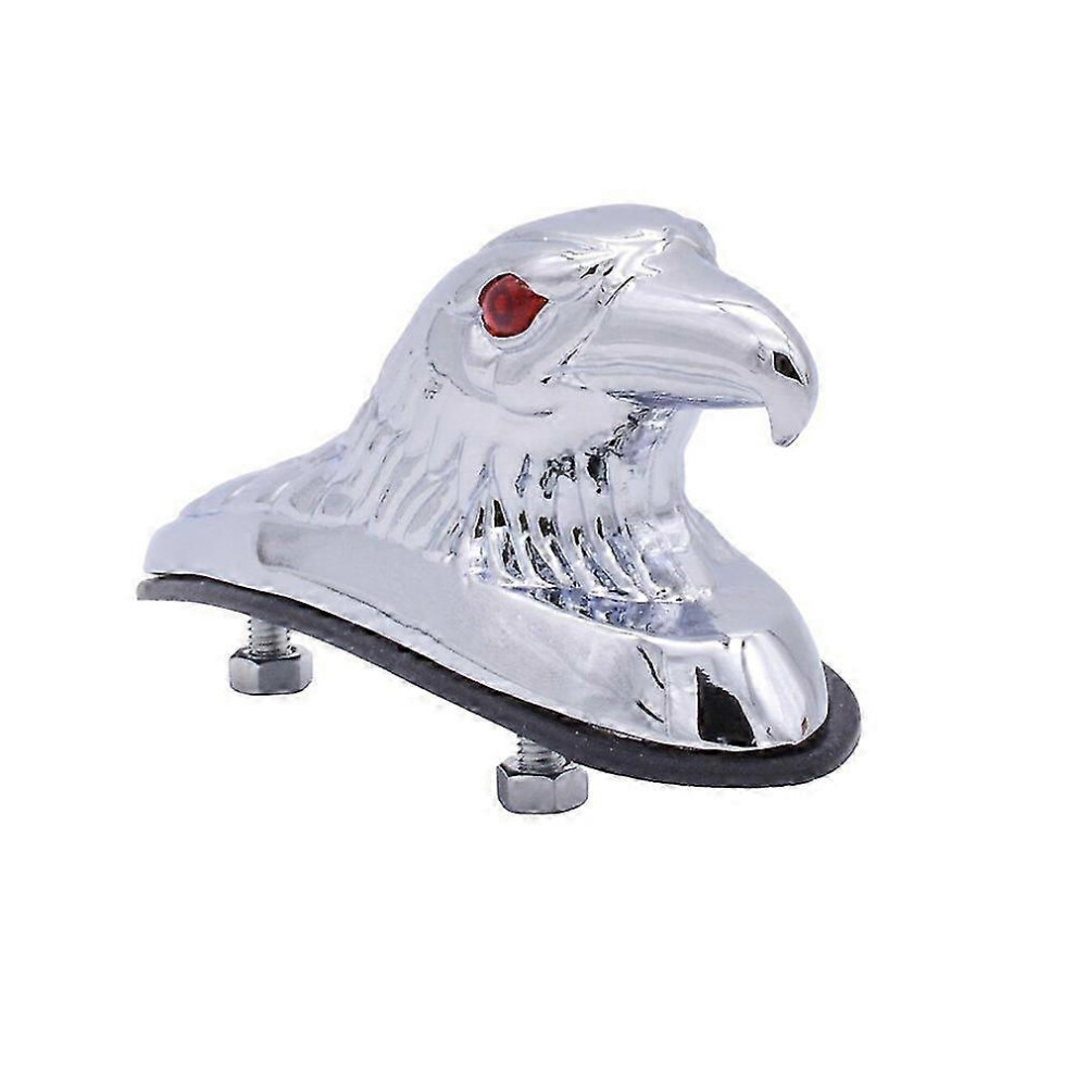 For Universal Eagle Head Ornament Statue Motorcycle Bike Front Fender Mudguard For Atv Dirt Bike Frames Red 9421490153495