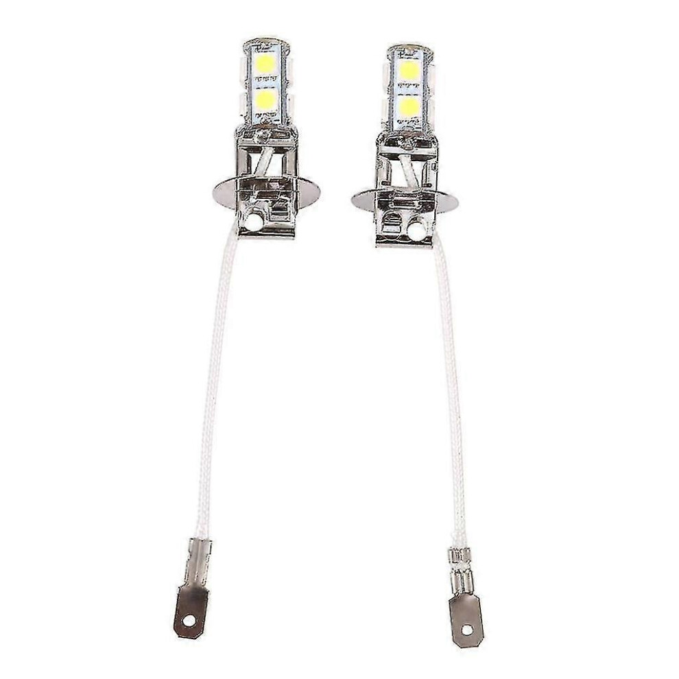 9Smd, 2X H3 5050 9 Smd Led Xenon Dc12v Auto Car Fog Lamp Led Bulbs 6500K, H3 9 White/Light 9421490166877