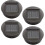 4 Pieces Replacement Solar Lights With Led Bulbs, Solar Top Lights Replacement, Led Solar Panel Lantern 1
