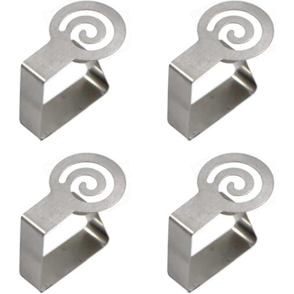 Thickened Tablecloth Clip Stainless Steel Adjustable Tablecloth Clip Non-slip Tablecloth Clip Table