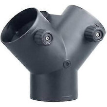Luchtverwarmer Diesel hulpverwarming Accessoires T-stuk Luchtuitlaat Y-type Vlamvertragend Hoge temperatuur