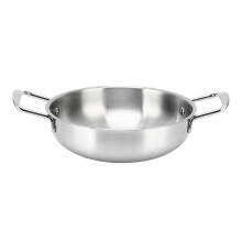 Ramen Pot Binaural Uppvärmning Jämnt Nudel Pot Stålfärg Miljövänlig koreansk Ramen Pot för Spaghetti