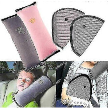 Lot de 4 coussins de ceinture de sécurité pour voiture, compatibles avec les enfants
