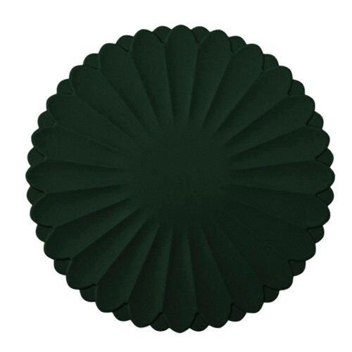 18cm grün, einfache, langlebige, wärmeisolierende Matten, Tischsets, Platin, Silicagel, geruchsneutral,
