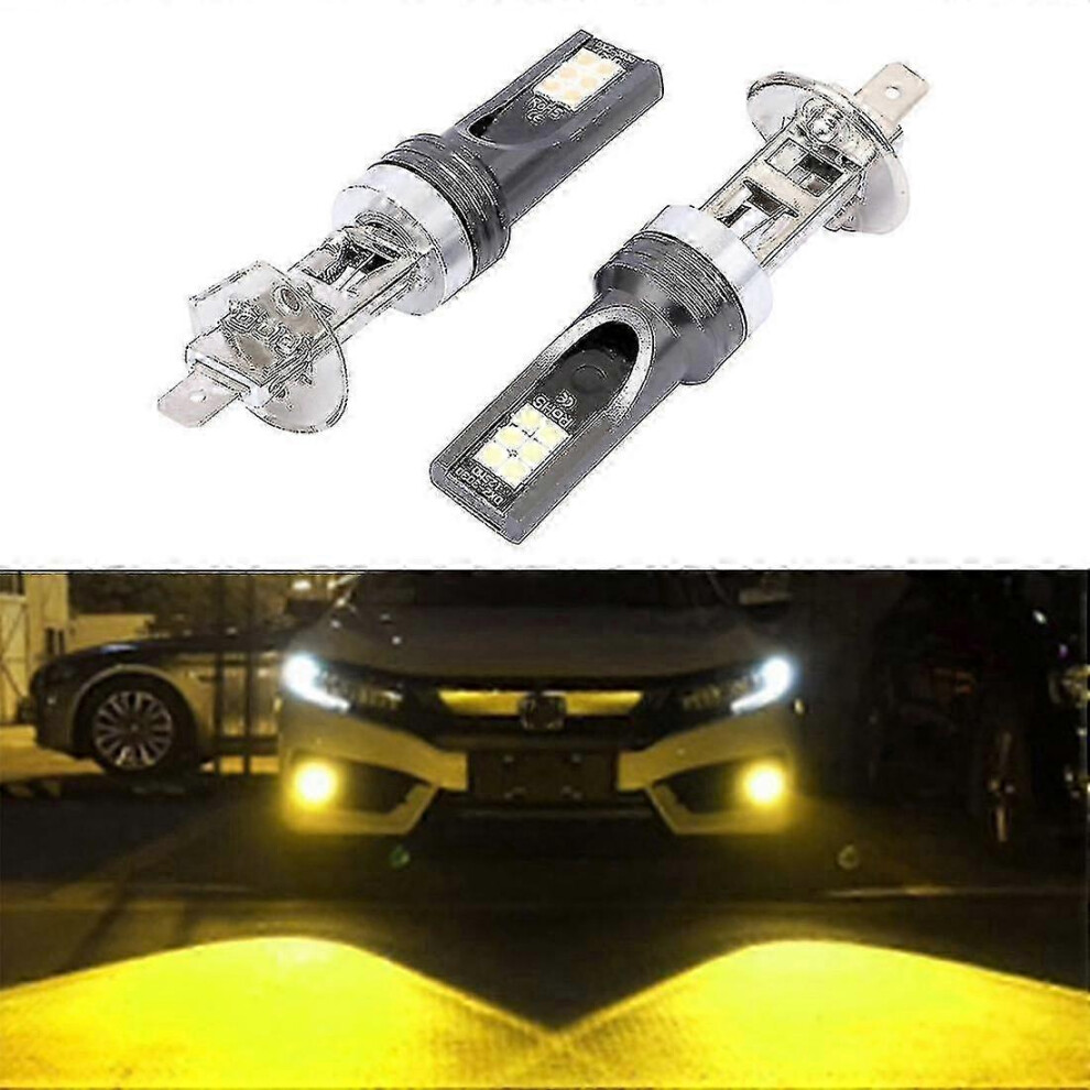 2 Pcs H1 Dc12v-24V / 12W / 3000K / 800Lm Car Led Fog Light 9421490159114
