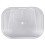 Refrigerator Turntable Organizer Transparent Rectangular Countertop Condiment Storage Rack for Household 1