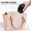 Mini Speaker Portable Rechargeable Travel Speaker with Aux Input Wired 3.5mm Headphone 2
