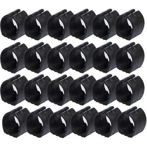 24 st Stolfot Golvglidar Enkla U-formade Kepsar 20mm