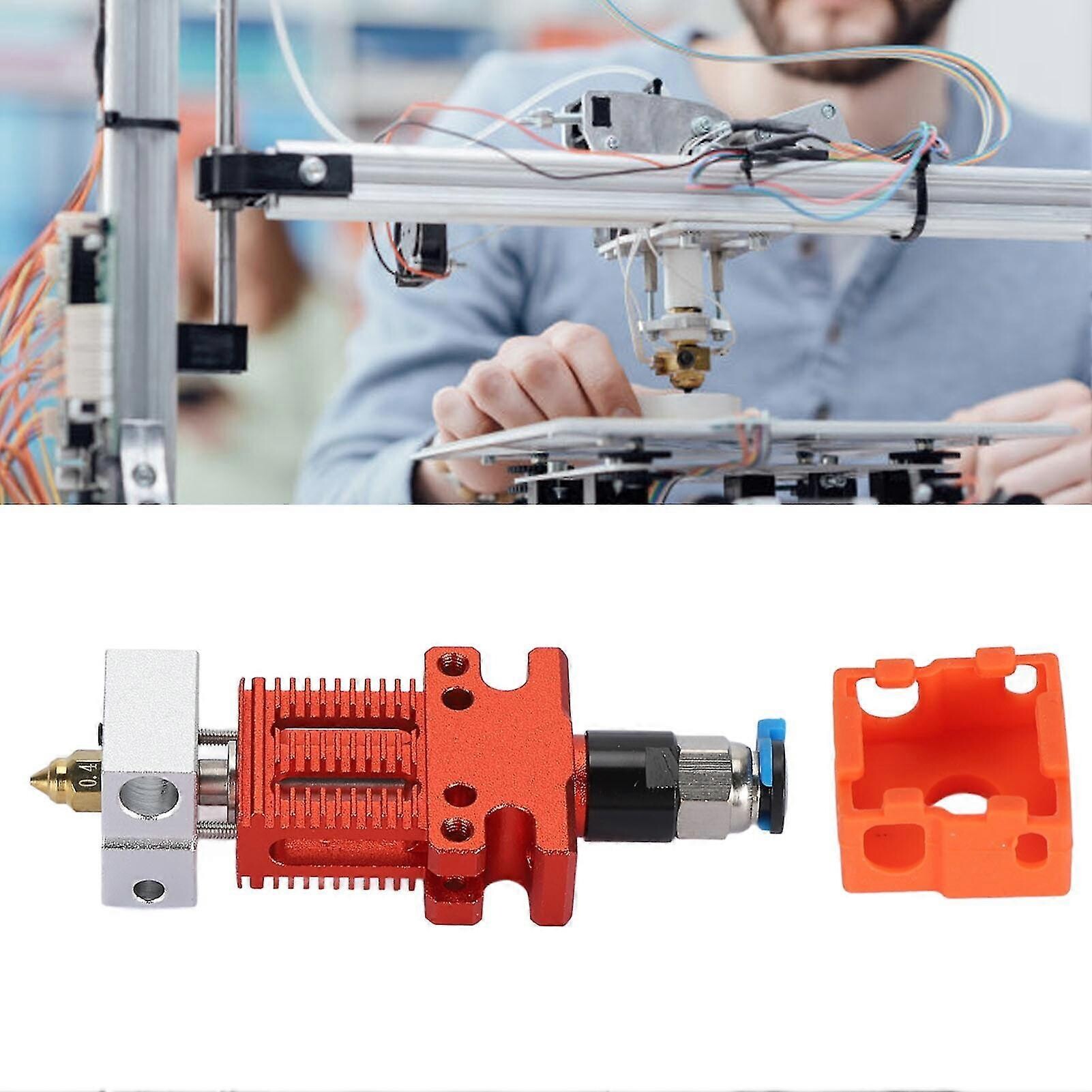Monterad extruder Hotend All Metal 3D-skrivare Extrusion Print Head för ...