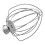 Whisk Attachment suitable for Stand Mixer with Tilting , Stainless Steel Egg Cream Stirrer, (Replacement 2