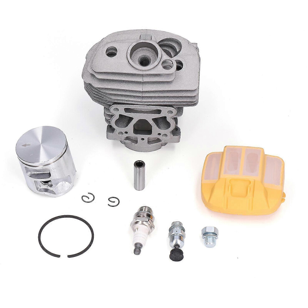 46mm Cylinder Piston Assembly Air Filter Cover Relief Valve Set Fit for Husqvarna 555 560 562 XP Chain-image-OPC-PHN88KG-NEW