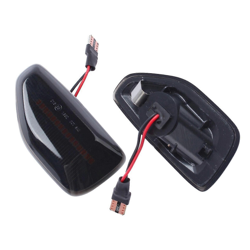 2 Pcs Led Dynamic Side Marker Turn Signal Smoked Led Indicator Blinker For Duster Mk2 Ii Mk2 Light 9421490176319