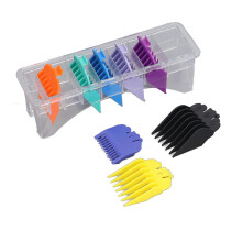 8 pettini guida professionali multicolore per tagliacapelli elettrico per salone di barbiere