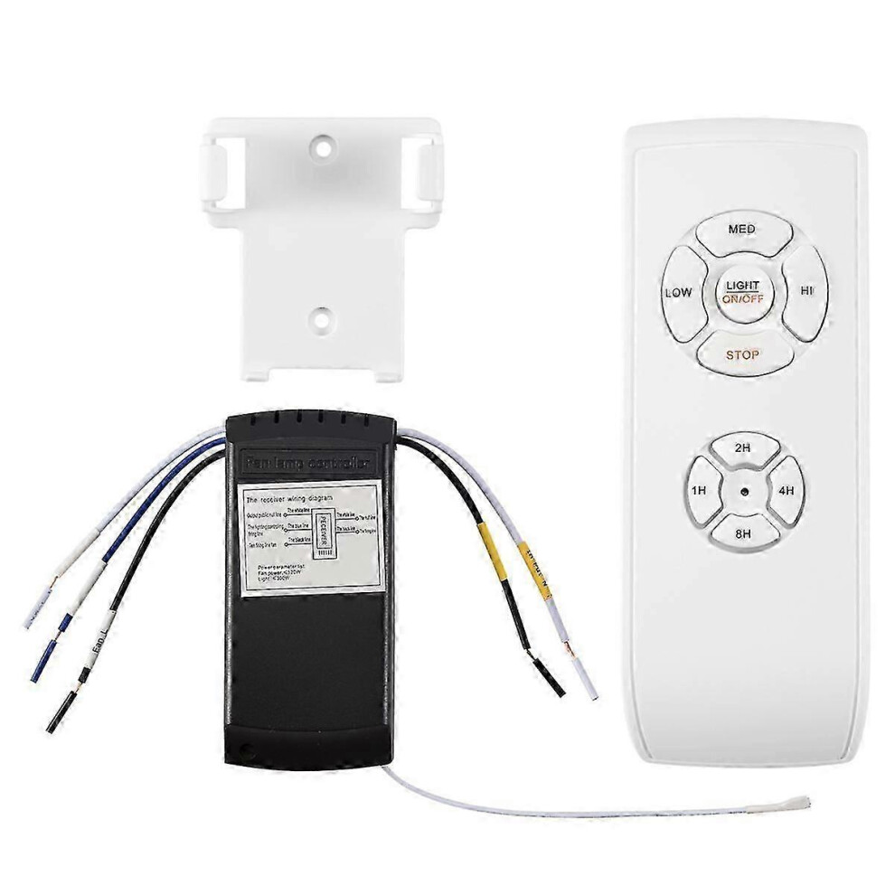 Ceiling Fan Remote Control Kit, Small Size Universal Ceiling Fans Remote, Speed, & Timing Light 9421490160370
