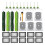 suitable for iRobot Roomba I3, I3+, Robot Vacuum Main Side Brush Hepa Filter 1