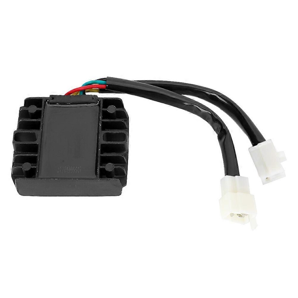 Dc12v 6 Wire Motorcycle Voltage Rectifier Regulator Fit For Gy6 50Cc 125Cc 150Cc 200Cc 250Cc Scooter 9421490178009