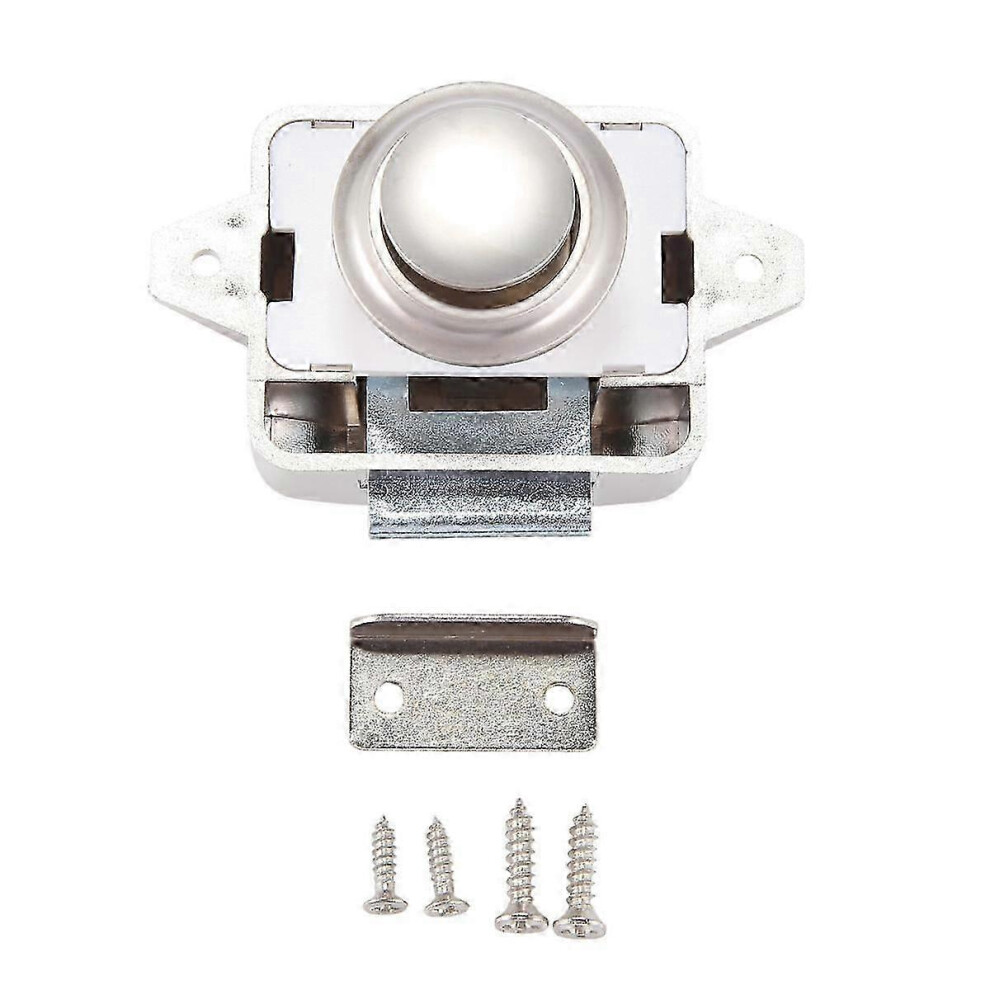 5Pcs Camping Car Push Lock Rv Caravan Boat Motor Cabinet Drawer Latch Button Locks Keyless Furnitur 9421490161384