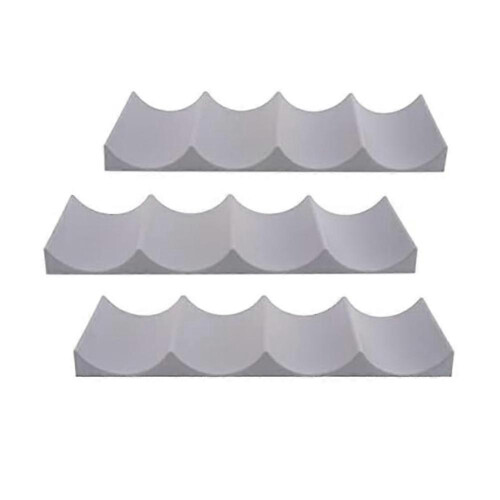 3 st Rödvinsdisplay Stapling Flaskställ Lämplig för Köksbar Hotell Multi-Purpose Stacking