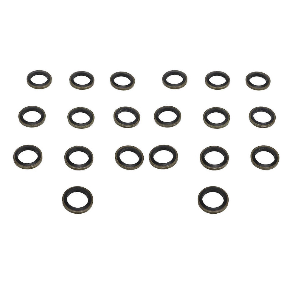 20Pcs Fuel Sealing Gasket 3918191 Rubber Material Replacement For Dodge Ram 2500 3500 5.9L 5.9 6.7L 9421490180538