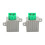 2PCS Voltage Regulator Rectifier 0450553 Waterproof Stable Voltage Replacement For POLARIS PREDATOR 1