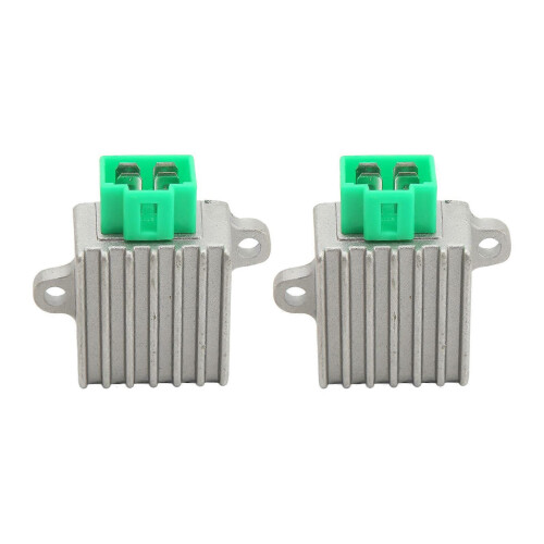 2PCS Voltage Regulator Rectifier 0450553 Waterproof Stable Voltage Replacement For POLARIS PREDATOR