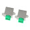 2PCS Voltage Regulator Rectifier 0450553 Waterproof Stable Voltage Replacement For POLARIS PREDATOR 2