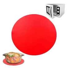 Tapis de cuisson en silicone antiadhésif pour micro-ondes, 30 cm, résistant à la chaleur, pour plateau