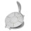Pressa per tortilla da 7,7 pollici, in lega di alluminio antiruggine, resistente, per quesadillas, per 2