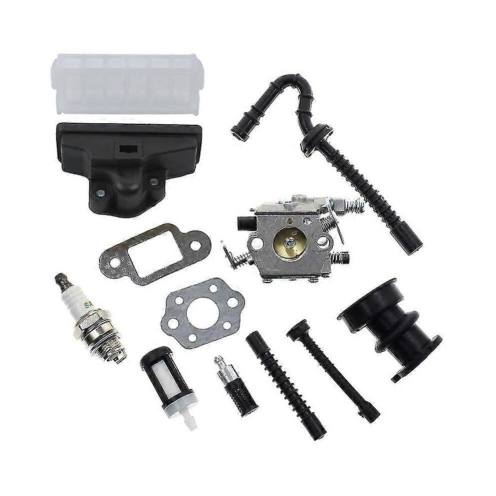 Carburetor Air Filter Kit For 021 023 025 Ms210 Ms230 Ms250 250 Chainsaw 1123 120 0605, 1123 160 1650-Cxdt 9421490182358