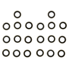 20 Pcs 10 MM Banjo Bolt Fuel Sealing Washers 4934278 Rubber Diesel Fuel System Seal Gaskets Replacement
