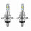 2 X H4 9003 Hb2 6000k Super White Csp Led Headlight Bulb Kit 1