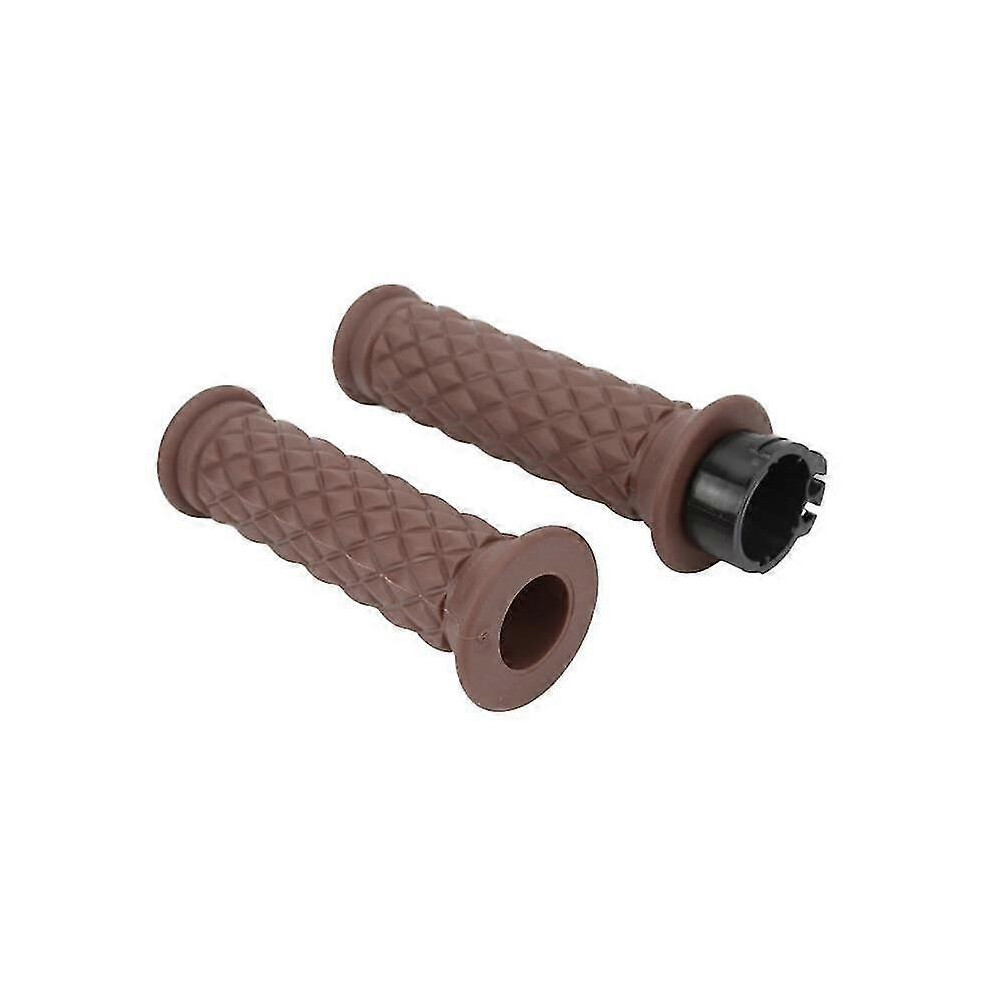 Throttle Grips 1 Pair Motorcycle Grips 25Mm Left Right Universal Throttle Grip-M 9421490194795