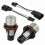 2-pack led-angeleye-markeringslampen voor BMW E39 E53 E60 E61 E63 E64 E65 E66 E87 525i 530i Xi 545i 1