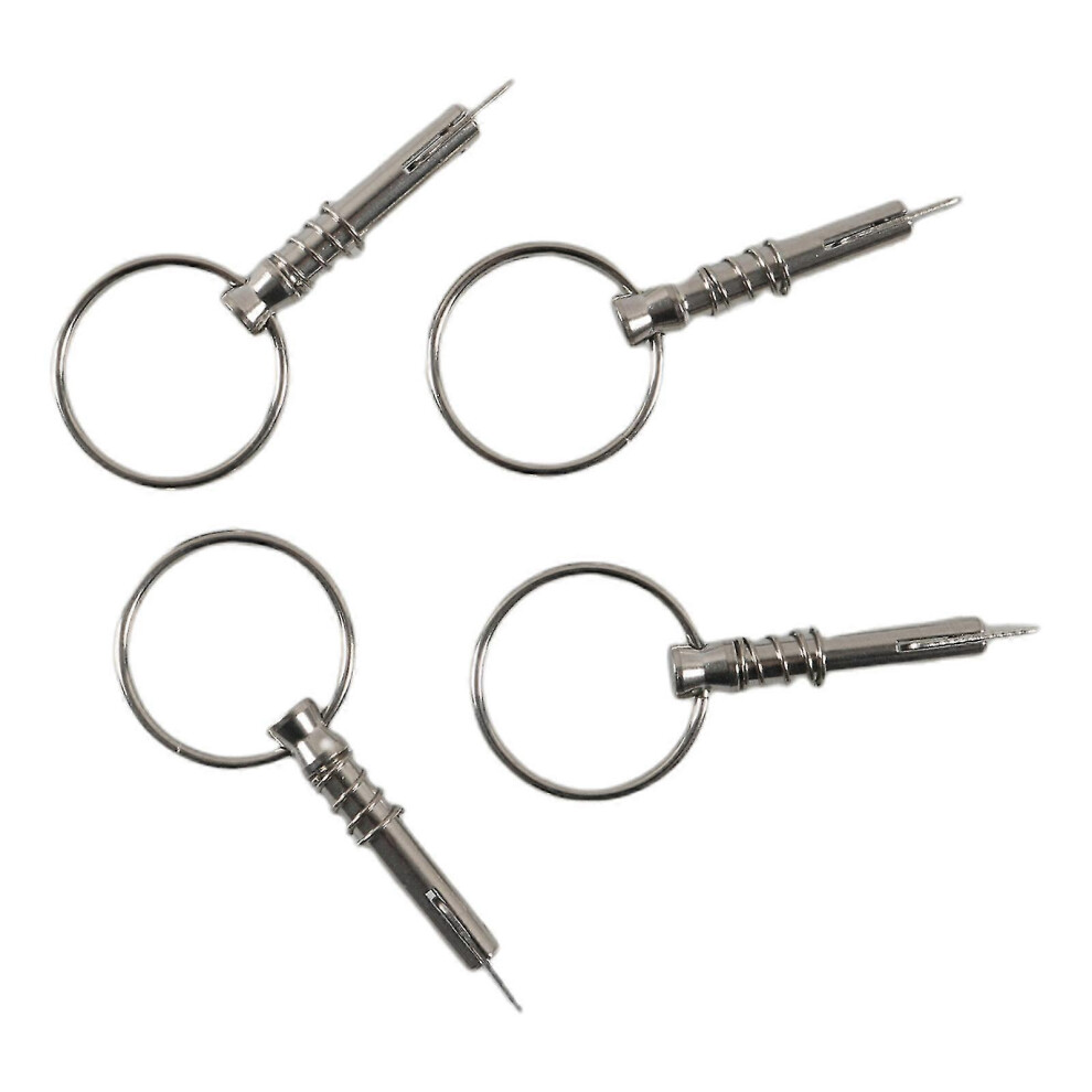 4Pcs Quick Release Pin Boat Bimini Top Pins 1/4" Diameter Marine Hardware-Am 9421490195808