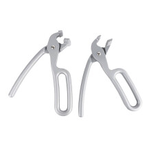 Pince à pizza robuste en aluminium moulé pour plaques à pizza profondes