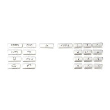 Car Center Console Multimedia CD Panel Button Sticker Trim for Class W176 W246 CLA C117 GLA X156-CXDT
