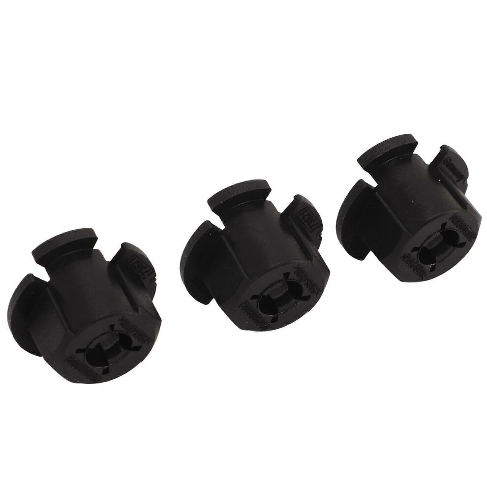 3Pcs Radar Alignment Mounting Clip 36806Tlaa01 Replacement For Civic Accord Cr-V Black 9421490196645