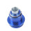 Blue quick release refit steering wheel 360 degree quick release 3 hole steering wheel quick release 1