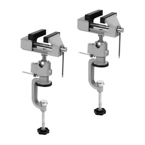 étau de précision EPR en acier trempé, largeur de mors 36 à 98 mm
