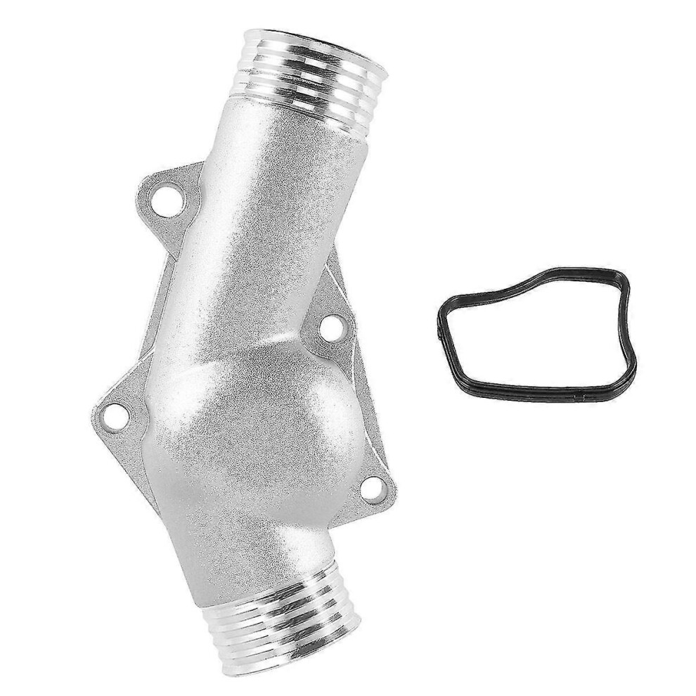 Upgraded Aluminum Thermostat Housing Cover With Gasket For M3 Z3 E34 E36 11531722531 11531740437 Polished 9421490188350