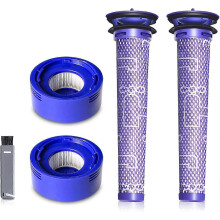suitable for Vacuum Filter Replacement Kit for Dyson V7, V8 Animal, V8 Absolute & SV10