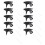 10 PCS Trigger Sprayer with 2 Spraying Patterns Spray Bottle Replacement Head 2